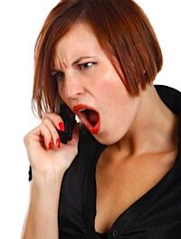 Angry landlord