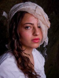 Bandaged lady
