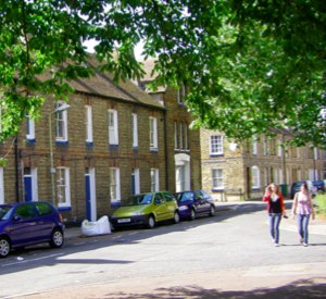 Students often live in houses like these