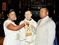 Sham wedding picture from UK Home Office