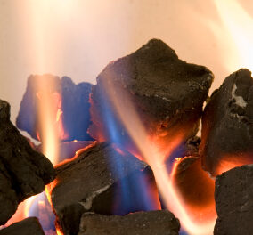 gas fire