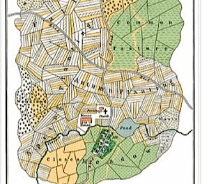 Map of a medieval manor
