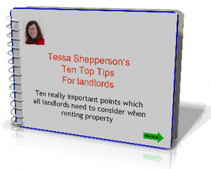 Tessa's ten top tips for Landlords