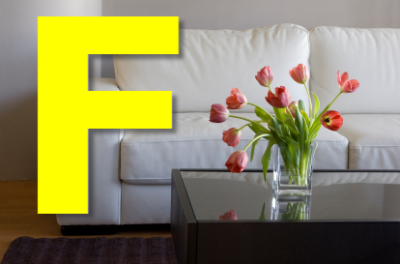 F is for Furniture