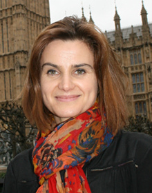Jo Cox - this is a non free image used solely to identify Jo Cox in this article. Click to find out more about this image.
