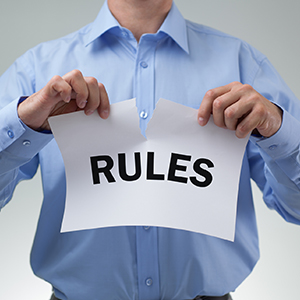 breaching tenancy rules