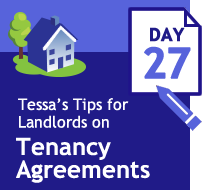 Tenancy Agreements 33 days of tips Day 27