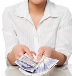 Paying the rent in cash