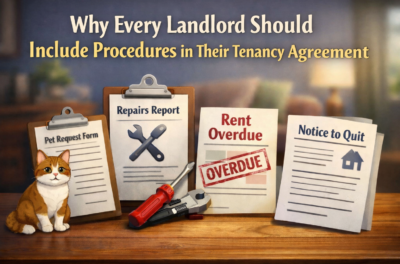 Why landlords should use procedures in their tenancy agreements