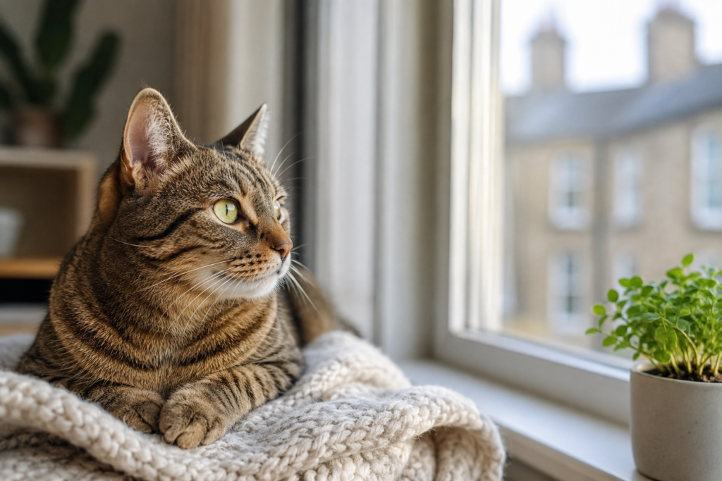 Tabby by the Window